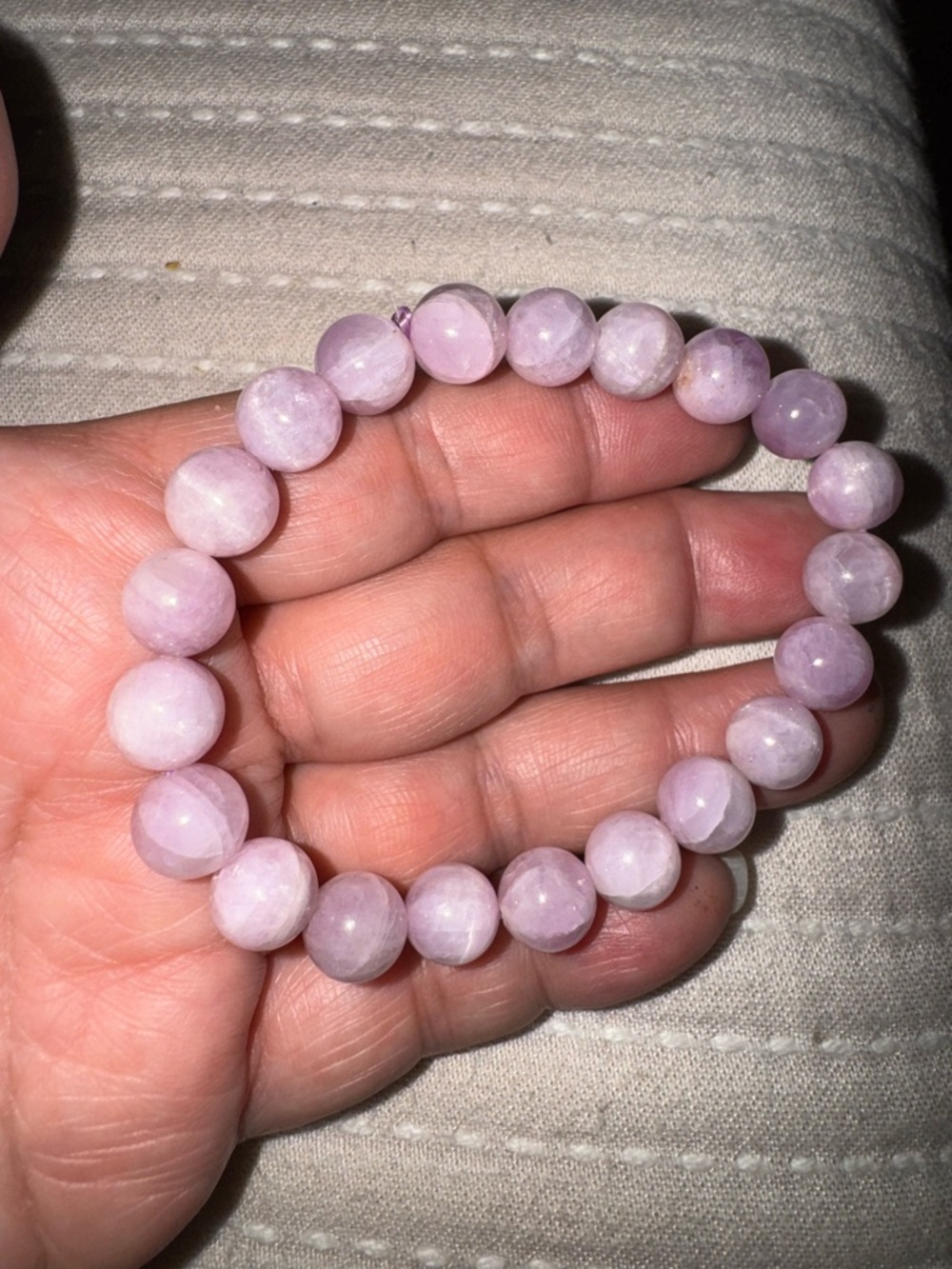 Kunzite Stretch Bracelet